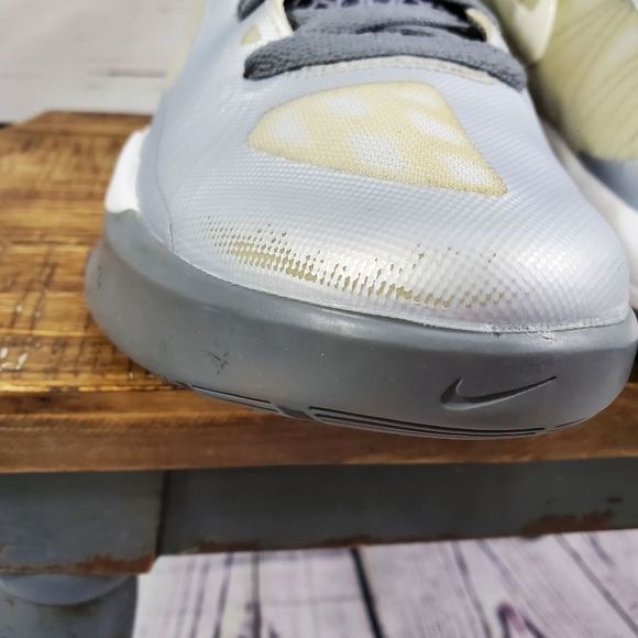 Nike Zoom Hyperspike Flywire Women's Volleyball Shoes 'Pure Platinum' Size 9 - Picture 4 of 8